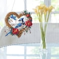 thumbnail image 4 of NEW HABIITS 2PC DIY Diamond Pendant, Diamond Art Painting Love Creative Design Pvc Home Decoration Pendant (Double-Sided Pattern, Single-Sided Diamond)-LB105+LB106, 4 of 12
