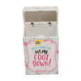 thumbnail image 4 of Texcyngoods Adult Womens Cigarette Case For 100s Pop Up Lid Plastic Pack Holder - Put My Foot Down Flamingos, 4 of 5