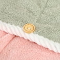 thumbnail image 4 of Hair towel, Quick drying, Pink/Grey, 4 of 5