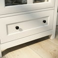 thumbnail image 4 of GZXS Buffet Storage Cabinet With Single Glass Doors And Unique Bell Handle, 4 of 7