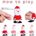 thumbnail image 4 of Toystoory Regalos de Navidad, cadena de Papá Noel, juguetes para saltar, resorte ligero para niños, Papá Noel Kits de decoración para fiestas 8 piezas, 4 of 6