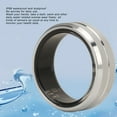 thumbnail image 4 of Anillo Inteligente, Rastreador de Salud Portátil IP68, Anillo de Cerámica Resistente Al Agua, Podómetro, Monitoreeo de Estado Físico del Sueño, Control remoto, Toma de, 4 of 7