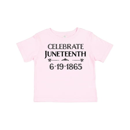 

Inktastic Celebrate Juneteenth Gift Toddler Boy or Toddler Girl T-Shirt