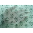 thumbnail image 4 of oneOone Cotton Silk Fabric Floral Block Printed Fabric 1 Yard 42 Inch Wide, 4 of 4