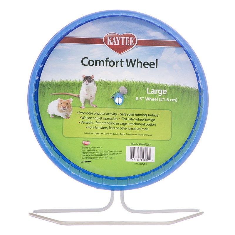 Large 3 count Kaytee Comfort Wheel Assorted Colors