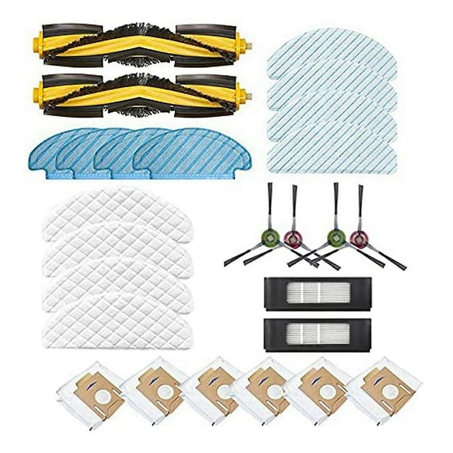 26pcs For Ecovacs Deebot Ozmo 920 950 Main Side Brush Hepa Filter Mop