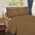 thumbnail image 2 of Superior Cotton Blend 600 Thread Count Duvet Cover Set, Full/ Queen, Taupe, 2 of 4
