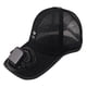 thumbnail image 3 of Gorra de béisbol con ventilador solar para mujer y hombre, ajustable, versátil, para deportes, viajes y playa. Negro, 3 of 9