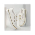 thumbnail image 4 of Women’s Low Top Canvas Sneakers - Stylish Daily Wear Comfortable Round Toe Flat Bottom, 4 of 7