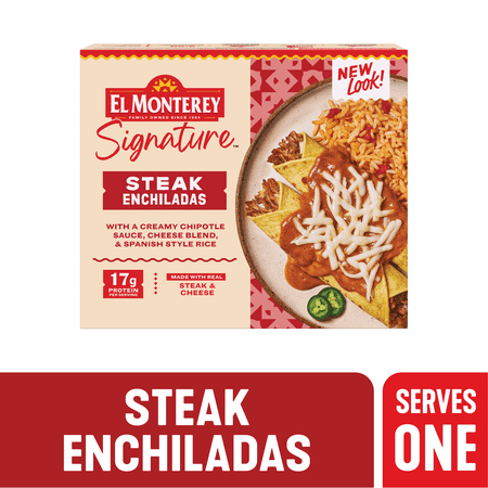 El Monterey Signature Entrée Steak Enchilada, 9 oz (Frozen)