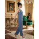 thumbnail image 4 of Conjunto 2 Piezas Mujer Chaleco Pantalon Amplio Moda Casual Formal Outfit bussines, 4 of 5