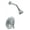 Brushed Nickel, variant on Proflo Pf4820g Bartlett Shower Only Trim Package in Bronze - No rough in Valve Included