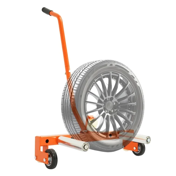 Kojem Heavy-Duty Adjustable Tire Wheel Dolly Moving Tool 6.5-24.5" For Workshop 440LB