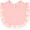 Pink, variant on 1 Pack Baby Bibs 4-Layer Soft Absorbent Lace Feeding Bibs for Teething Drooling Baptism Washable Outfits for Unisex