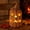B, variant on Halloween Spooky Seaweed Pumpkin Woven Wicker Halloween Figurines - Large Light Up Wicker Jack-o'-lantern with Witch Hat -Thanksgiving Decorative Autumn Fall Seaweed and Pumpkin Decorations
