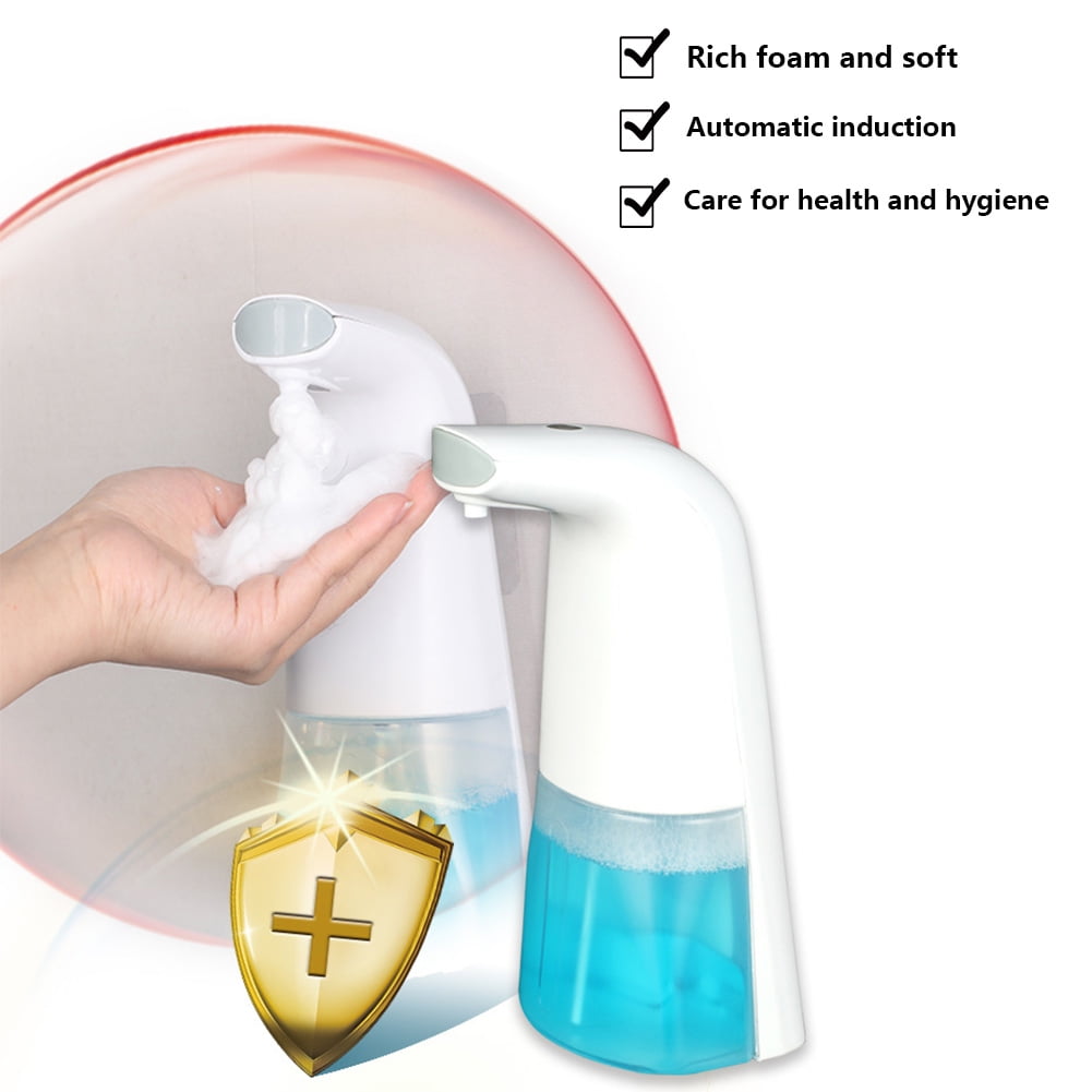 Soap Dispenser, Touchless Foaming Soap Dispenser Battery Operated Hand Free Countertop Soap