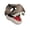 T-rex, variant on Hard Plastic Dinosaur Mask with Roaring Sounds,Moving Mouth Dino Raptor Masks,Interaction Dino Helmet,Halloween Birdthday Dinosaur Costume