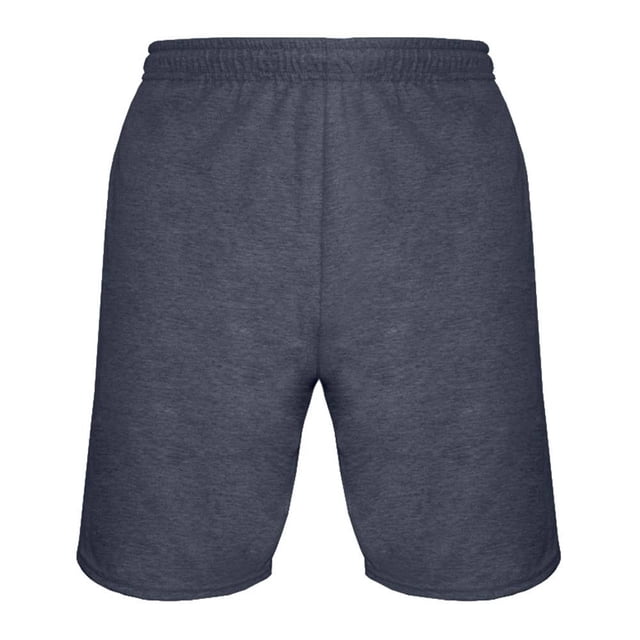 Short Fuit Of The Loom para Hombre, Deportivo Negro Jaspe Talla CH