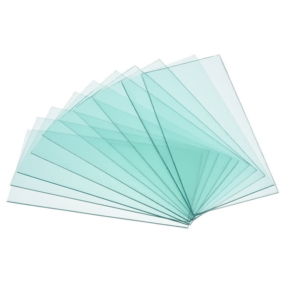 Uxcell 3.9 x 1.8'' Right Angle Welding Protection Lens, Clear 20 Pack