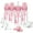 Pink, variant on Dr. Brown's Natural Flow Anti-Colic Options+ Narrow Breast to Bottle Feeding Set, Blue, 4oz, 4 Pack