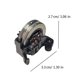 thumbnail image 3 of Mouse Scroll Wheel Pulley Mouse Wheel Roller Replacement Part for MX Master3 Gaming Mouse, 3 of 4