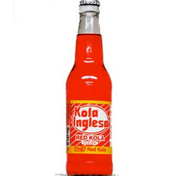 Kola Inglesa Red Kola Glass Bottle 12 Oz Walmart Com