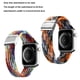thumbnail image 2 of Correa de reloj compatible con Apple Watch, hebilla ajustable, correa trenzada elástica para 38/40/41 mm, 2 unidades, 2 of 5