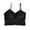 Black, variant on Herrnalise Women's Lace Bandeau Bra Wireless Bralette Seamless Bandeau Crop Tube Top Bra with Pads