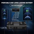 thumbnail image 3 of Refurbished Avapow A68 6000A Car Battery Jump Starter, Black, 3 of 3