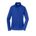 thumbnail image 5 of Port Authority Women's Pinpoint Mesh 1/2-Zip . L806, 5 of 6