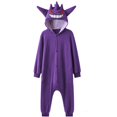 thumbnail image 3 of Pijama de una pieza para niños, traje de cuerpo completo de Charizard, Gengar, Kigurumi, Umbreon, Eevee, disfraz de Cosplay de Halloween para niñas, 3 of 6