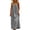 A Black, variant on Horkkom Backless Dresses for Women Summer Beach Maxi Dresses Flowy Holiday Sleeveless Dress L