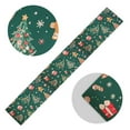 thumbnail image 5 of Yayeee Table Runner 70 inches Long Home Kitchen Dinning Party Decoration, Green Christmas Gingerbread, 5 of 7