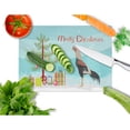 thumbnail image 2 of Carolines Treasures Kulang Chicken Christmas Glass Cutting Board Large Teal 12H x 16W multicolor, 2 of 2