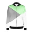 thumbnail image 5 of Wancir Women's Jacket Lightweight Bomber Jackets Pockets Windbreaker Zip-up Casual Moto Outwear, 5 of 5