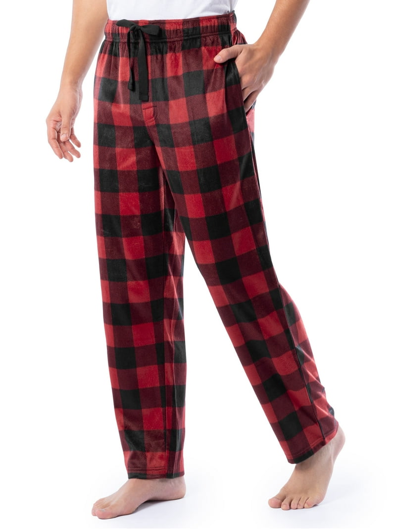 Fruit of the Loom Men's and Big Men's Fleece Sleep Pant, Sizes S