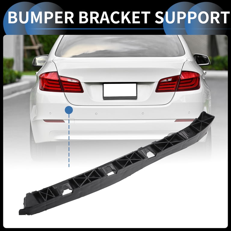 Rear Bumper Support Bracket For Hyundai Elantra 2011-2016 - Right Side, ABS Plastic, Black (OE# 866143X000)