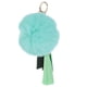 thumbnail image 1 of EeaseMX 1 llavero con borla de seda helada y bola de peluche, hermoso colgante para bolso., 1 of 7