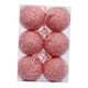 thumbnail image 2 of 6 Adornos Navideños de Bolas, Envueltos en Hilo, Irrompibles, Ligeros, para Manualidades Navideñas Rosa, 2 of 9