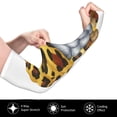 thumbnail image 2 of Bingfone Farmers Gardening Sleeves Sun Protection Arm Cooling Sleeves for Women Men with Thumb Hole - Leopard Gnomes, 2 of 7