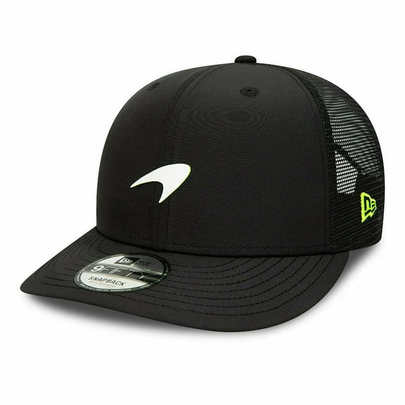 McLaren F1 New Era 9Fifty Lando Norris Logo Pre Curve Hat - Black