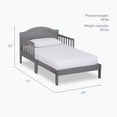 thumbnail image 5 of Dream on Me Sydney Toddler Bed, Steel Grey, 5 of 8