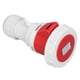 thumbnail image 2 of CA industrial 380415V 32A del Pin 3P+E del conector de cable masculino de la aviación del enchufe impermeable IP67, 2 of 5