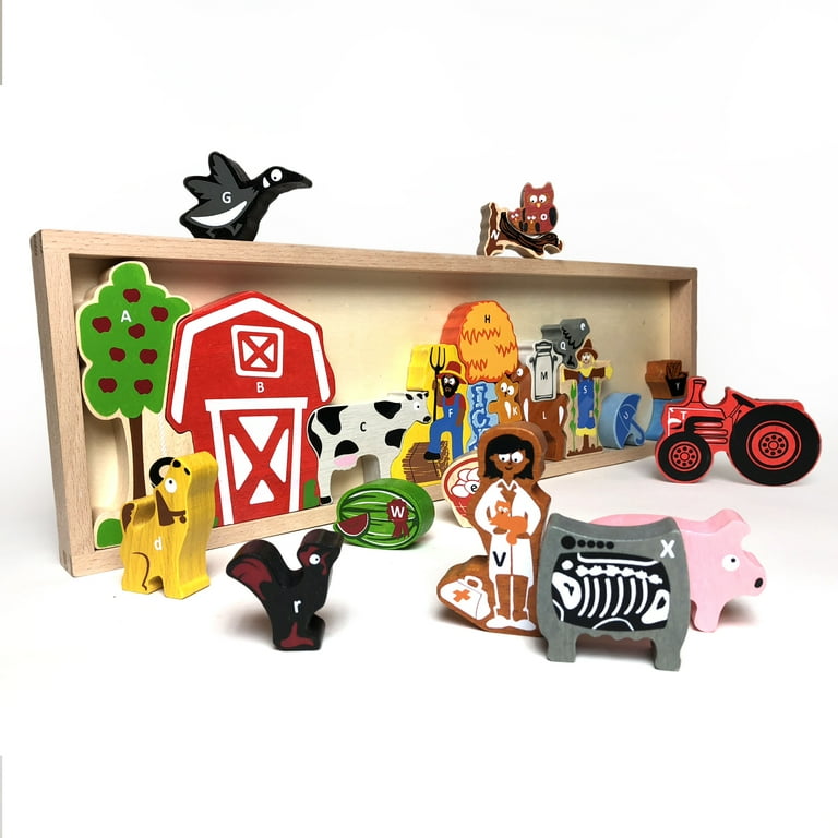 Farm A to Z Puzzle & Playset - Walmart.com