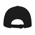 thumbnail image 4 of Prolriy Womens Baseball Caps, Washed Baseball Pattern with Printed Baseball Caps on Both Sides Hats for Men Black, 4 of 5