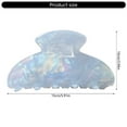 thumbnail image 5 of Unique Design Acetate Hair Claw Clip Fashion Hairpin Suitable For Different Ages, 5 of 18