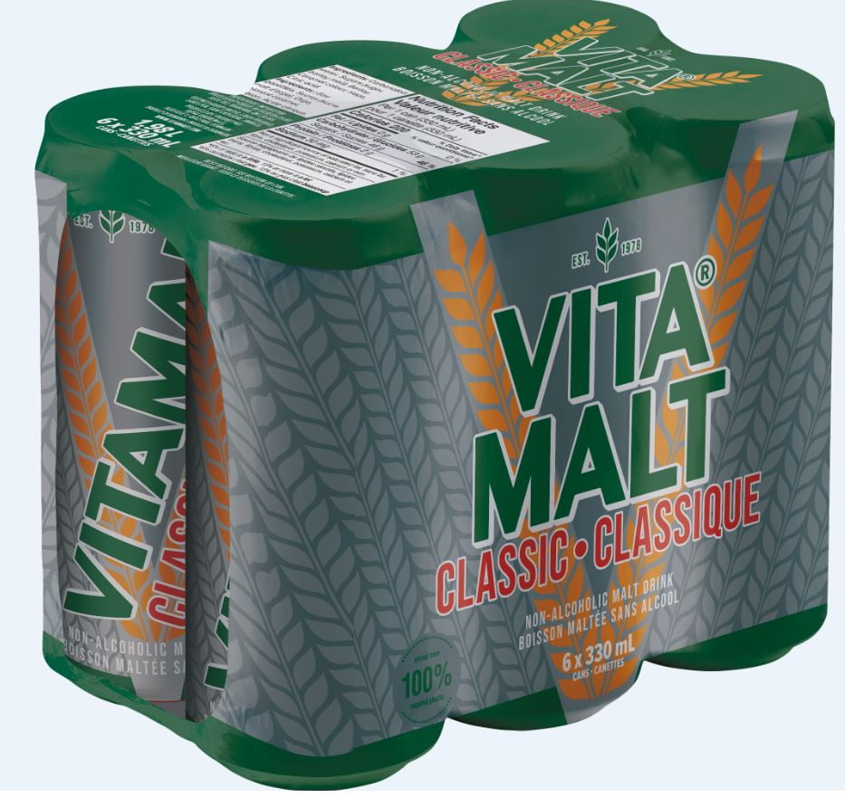 Vita-malt Classic cans