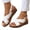 White, variant on Orthopedic Wedge Sandals for Women Dressy Summer Comfortable Walking Espadrilles Casual Shoes