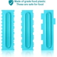 thumbnail image 3 of Herramientas para bordes de tartas, juego de raspadores de tartas de material ABS de primera calidad, diferentes formas para decorar, peine y herramienta para alisar glaseado, herramientas de, 3 of 7