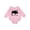 AD-Pink, variant on Buffalo Cute Animal Western Baby Fleece Bodysuit